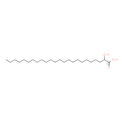 ChemSpider 2D Image | 2-hydroxy Lignoceric Acid | C24H48O3
