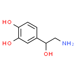 ChemSpider 2D Image | noradrenaline | C8H11NO3