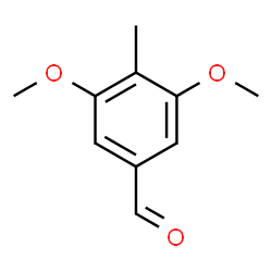 ChemSpider 2D Image | 3,5-Dimethoxy-4-methylbenzaldehyde | C10H12O3
