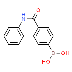 ChemSpider 2D Image | (4-(Phenylcarbamoyl)phenyl)boronic acid | C13H12BNO3