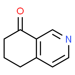 ChemSpider 2D Image | 6,7-Dihydro-5H-isoquinolin-8-one | C9H9NO