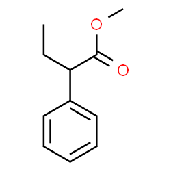 ChemSpider 2D Image | Methyl 2-phenylbutanoate | C11H14O2
