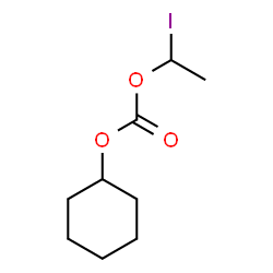 ChemSpider 2D Image | 1-Iodoethyl Cyclohexyl Carbonate | C9H15IO3