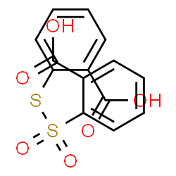 ChemSpider 2D Image | 2-{[(2-Carboxyphenyl)sulfanyl]sulfonyl}benzoic acid | C14H10O6S2