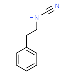 ChemSpider 2D Image | (2-Phenylethyl)cyanamide | C9H10N2