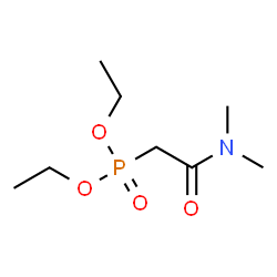 ChemSpider 2D Image | Diethyl [2-(dimethylamino)-2-oxoethyl]phosphonate | C8H18NO4P