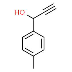 ChemSpider 2D Image | 1-p-Tolyl-prop-2-yn-1-ol | C10H10O