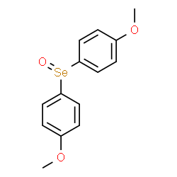 ChemSpider 2D Image | Bis(4-methoxyphenyl) Selenoxide | C14H14O3Se
