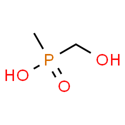 ChemSpider 2D Image | (Hydroxymethyl)methylphosphinic acid | C2H7O3P