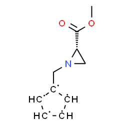 ChemSpider 2D Image | 1-{[(2S)-2-(Methoxycarbonyl)-1-aziridinyl]methyl}-1,2,3,4,5-cyclopentanepentayl | C10H12NO2