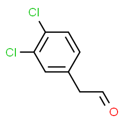 ChemSpider 2D Image | (3,4-Dichlorophenyl)acetaldehyde | C8H6Cl2O