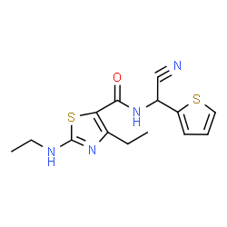 ChemSpider 2D Image | ethaboxam | C14H16N4OS2