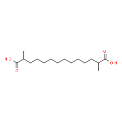 ChemSpider 2D Image | 2,13-Dimethyltetradecanedioic acid | C16H30O4
