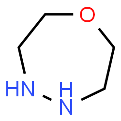 ChemSpider 2D Image | 1,4,5-Oxadiazepane | C4H10N2O