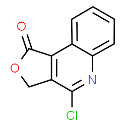 ChemSpider 2D Image | 4-Chloro-3H-furo[3,4-c]quinolin-1-one | C11H6ClNO2