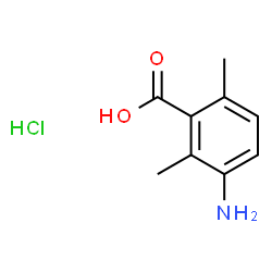 ChemSpider 2D Image | 3-Amino-2,6-dimethylbenzoic acid hydrochloride (1:1) | C9H12ClNO2