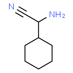 ChemSpider 2D Image | Amino(cyclohexyl)acetonitrile | C8H14N2