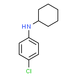 ChemSpider 2D Image | 4-Chloro-N-cyclohexylaniline | C12H16ClN