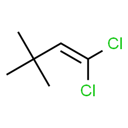ChemSpider 2D Image | 1,1-Dichloro-3,3-dimethyl-1-butene | C6H10Cl2