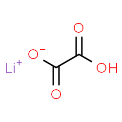 ChemSpider 2D Image | Lithium hydrogen oxalate | C2HLiO4