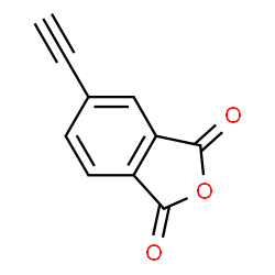 ChemSpider 2D Image | 4-Ethynylphthalic Anhydride | C10H4O3