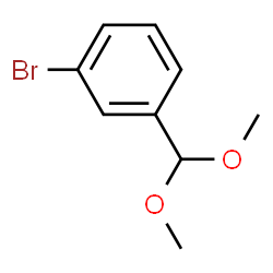 ChemSpider 2D Image | 1-Bromo-3-(dimethoxymethyl)benzene | C9H11BrO2