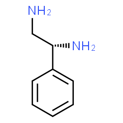 ChemSpider 2D Image | (1R)-1-Phenyl-1,2-ethanediamine | C8H12N2