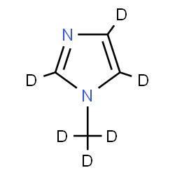 ChemSpider 2D Image | 1-Methylimidazole | C4D6N2