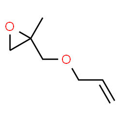ChemSpider 2D Image | 2-[(Allyloxy)methyl]-2-methyloxirane | C7H12O2