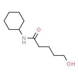 ChemSpider 2D Image | N-Cyclohexyl-5-hydroxypentanamide | C11H21NO2