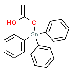 ChemSpider 2D Image | 1-[(Triphenylstannyl)oxy]ethenol | C20H18O2Sn