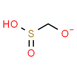 ChemSpider 2D Image | Sulfinomethanolate | CH3O3S