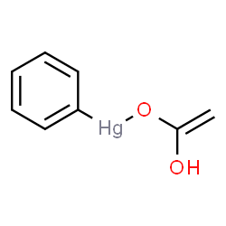 ChemSpider 2D Image | (1,1-Ethenediolato-kappaO~1~)(phenyl)mercury | C8H8HgO2
