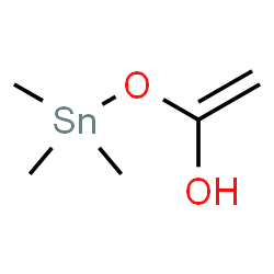 ChemSpider 2D Image | 1-[(Trimethylstannyl)oxy]ethenol | C5H12O2Sn