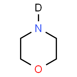 ChemSpider 2D Image | (4-~2~H)Morpholine | C4H8DNO