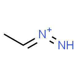 ChemSpider 2D Image | Ethylidenediazenium | C2H5N2