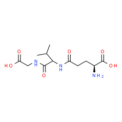 ChemSpider 2D Image | L-gamma-Glutamylvalylglycine | C12H21N3O6