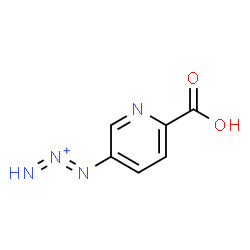 ChemSpider 2D Image | 1-(6-Carboxy-3-pyridinyl)-1,2-triazadien-2-ium | C6H5N4O2