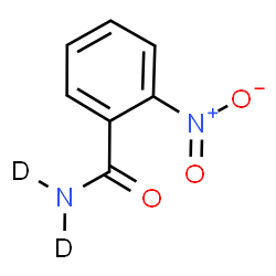 ChemSpider 2D Image | 2-Nitro(~2~H_2_)benzamide | C7H4D2N2O3
