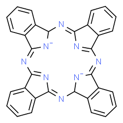 ChemSpider 2D Image | 5H,19H-Phthalocyanine-29,31-diide | C32H18N8