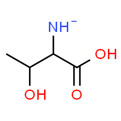 ChemSpider 2D Image | (1-Carboxy-2-hydroxypropyl)azanide | C4H8NO3