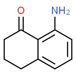 ChemSpider 2D Image | 8-Amino-1-tetralone | C10H11NO