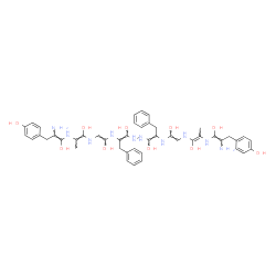 ChemSpider 2D Image | (2E,5Z,8Z,11Z,15Z,18Z,21Z,24E)-2,25-Diamino-11,16-dibenzyl-1,26-bis(4-hydroxyphenyl)-5,22-dimethyl-4,7,10,13,14,17,20,23-octaazahexacosa-2,5,8,11,15,18,21,24-octaene-3,6,9,12,15,18,21,24-octol | C46H56N10O10