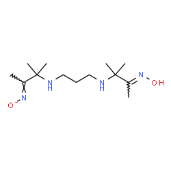 ChemSpider 2D Image | [(E)-{3-[(3-{[(3E)-3-(Hydroxyimino)-2-methyl-2-butanyl]amino}propyl)amino]-3-methyl-2-butanylidene}amino]oxidanide | C13H27N4O2