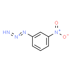 ChemSpider 2D Image | 1-(3-Nitrophenyl)-1,2-triazadien-2-ium | C6H5N4O2