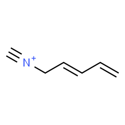 ChemSpider 2D Image | (2E)-N-Methylidyne-2,4-pentadien-1-aminium | C6H8N