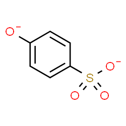 ChemSpider 2D Image | 4-oxidobenzenesulfonate | C6H4O4S