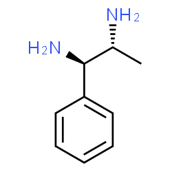 ChemSpider 2D Image | (1R,2R)-1-Phenyl-1,2-propanediamine | C9H14N2