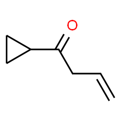 ChemSpider 2D Image | 1-Cyclopropyl-3-buten-1-one | C7H10O