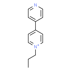 ChemSpider 2D Image | 1-Propyl-4-(4-pyridinyl)pyridinium | C13H15N2